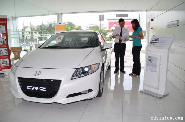 Honda CR-Z in Honda Showroom Malaysia