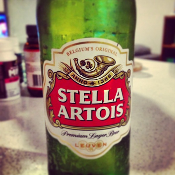 Parallel imported Stella Artois from UK!